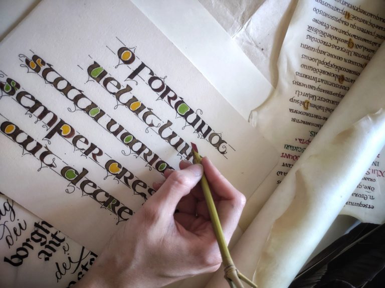 Laboratorio di calligrafia